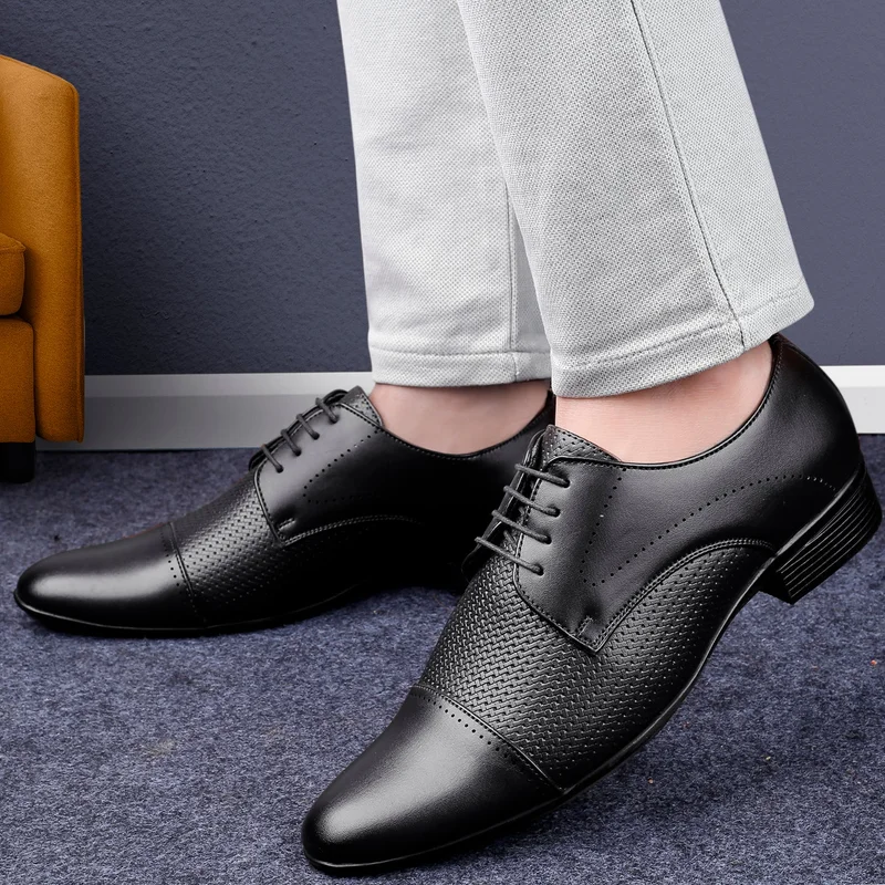 Bacca Bucci Black HOMER Formal Shoes with Superior Comfort for Men | Best Price UAE